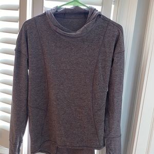 lululemon light purple pullover/hoodie